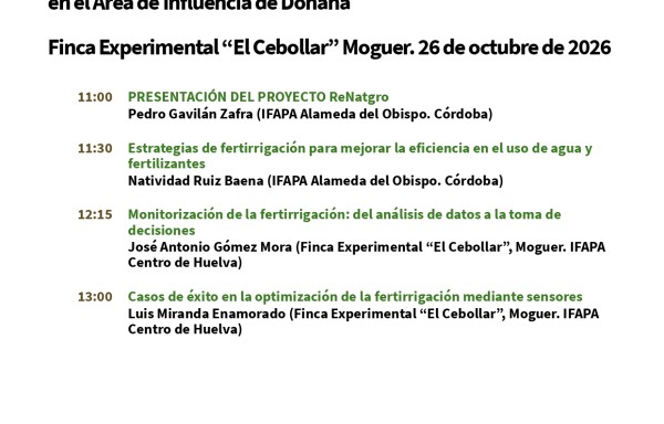 Jornada del proyecto ReNatGro – Finca Experimental El Cebollar